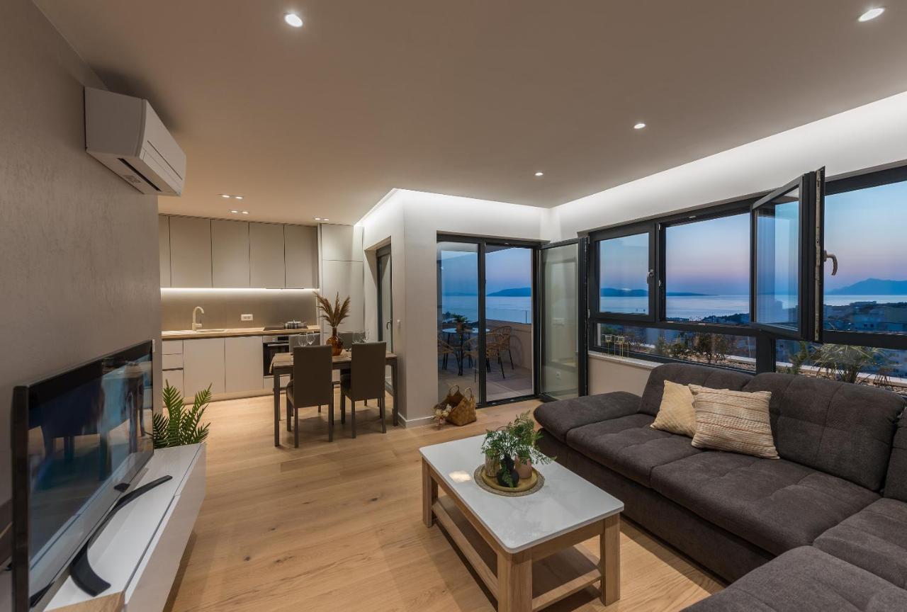 Luxury Apartment See To Sea-Sea&City View マカルスカ エクステリア 写真